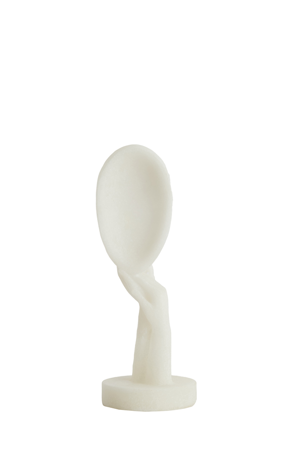Light & Living Ornament Ø11x26,5 cm FACE crème
