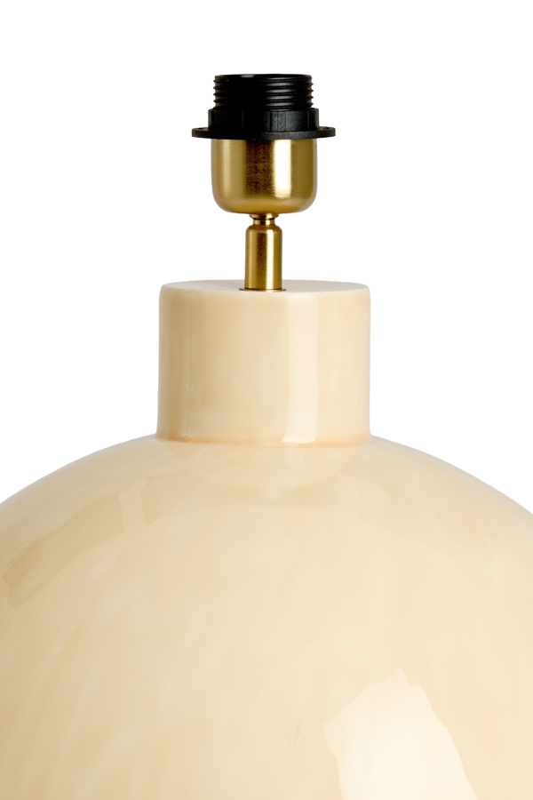 Light & Living Lampvoet Ø34,5x41,5 cm BENU glans licht roze-crème