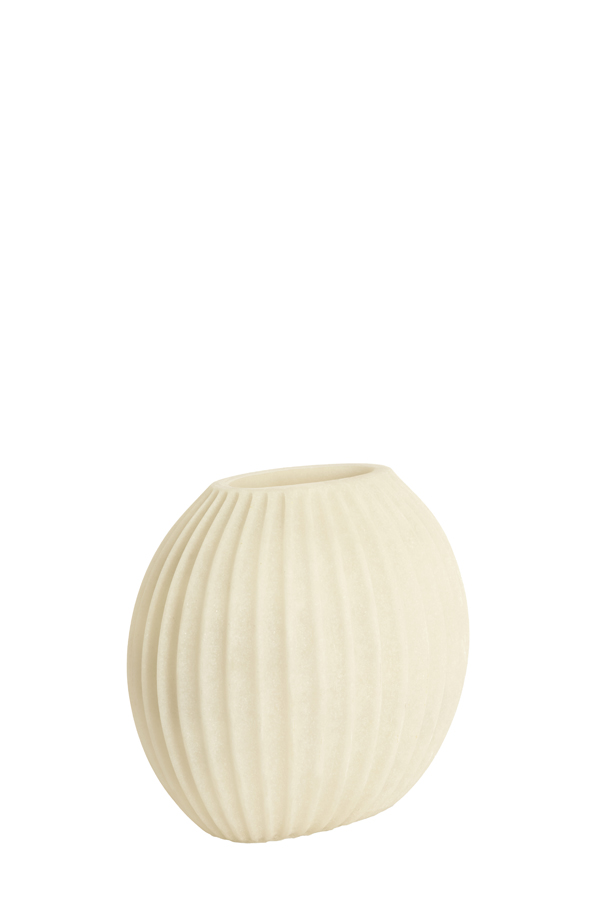 Light & Living Vaas 29x18x24 cm MIRALLI crème