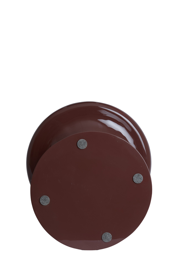Light & Living Bijzettafel Ø40x51 cm TABOA glans bordeaux