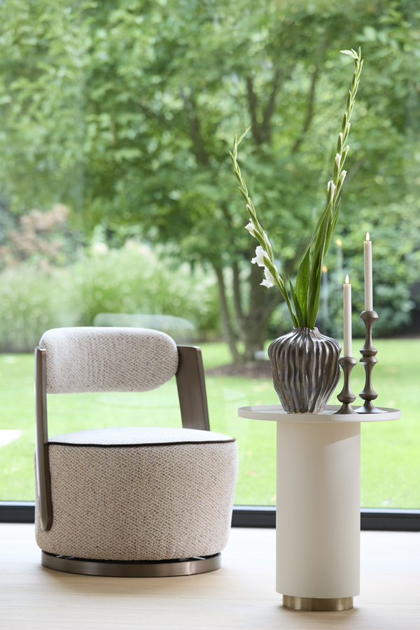 Light & Living Vaas deco Ø22x25 cm VECHHIA keramiek antiek brons