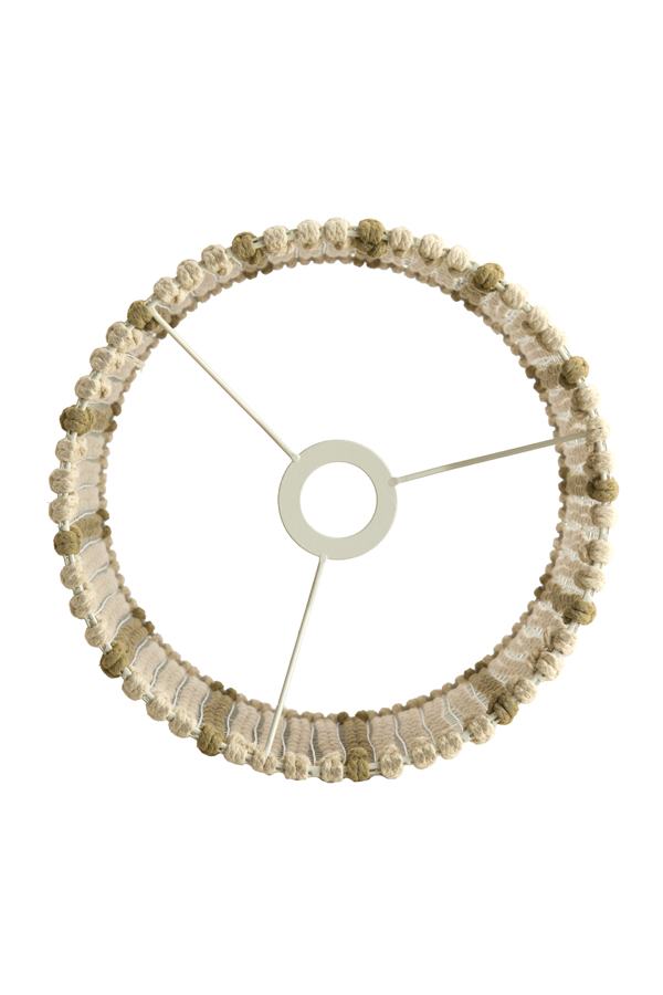 Light & Living Kap cilinder 31-31-41,5 cm SIMBELIN crème+olijf groen