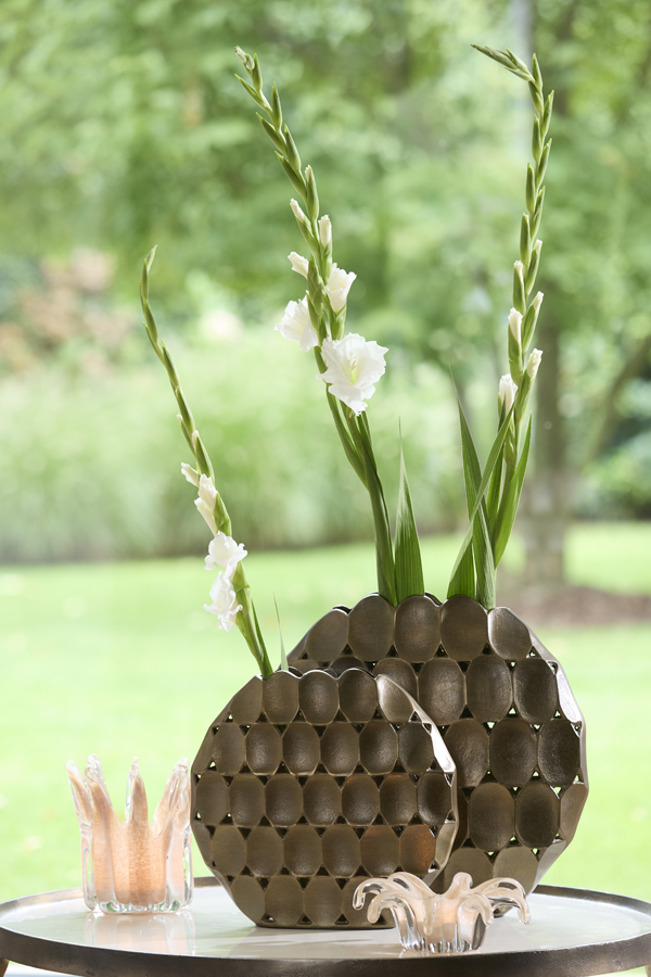 Light & Living Vaas deco 40x11x41 cm ORLAN goud