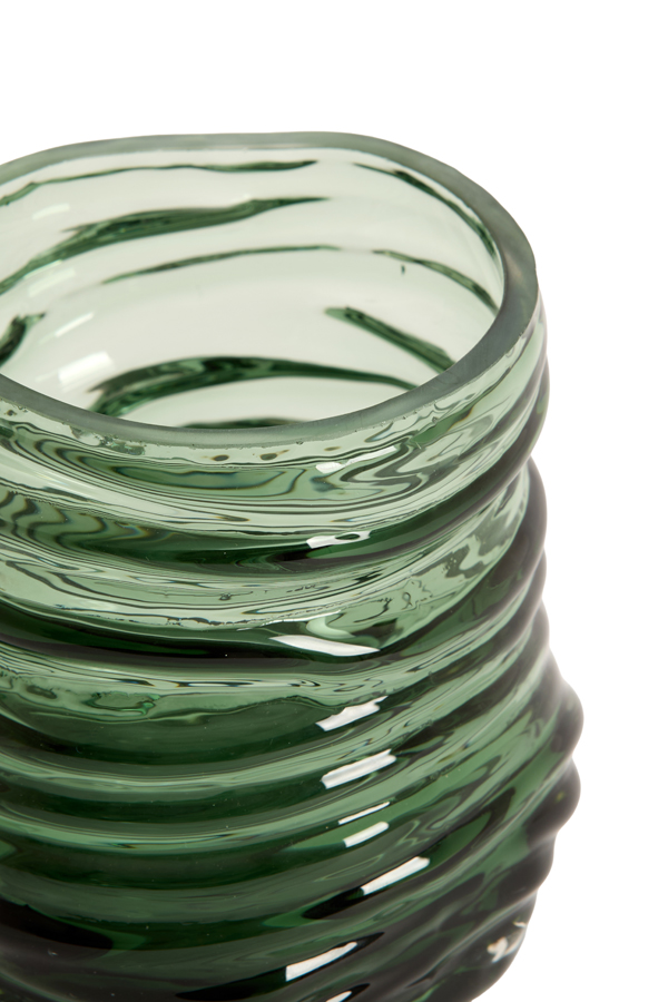 Light & Living Theelicht Ø10x11,5 cm MILYAN glas groen