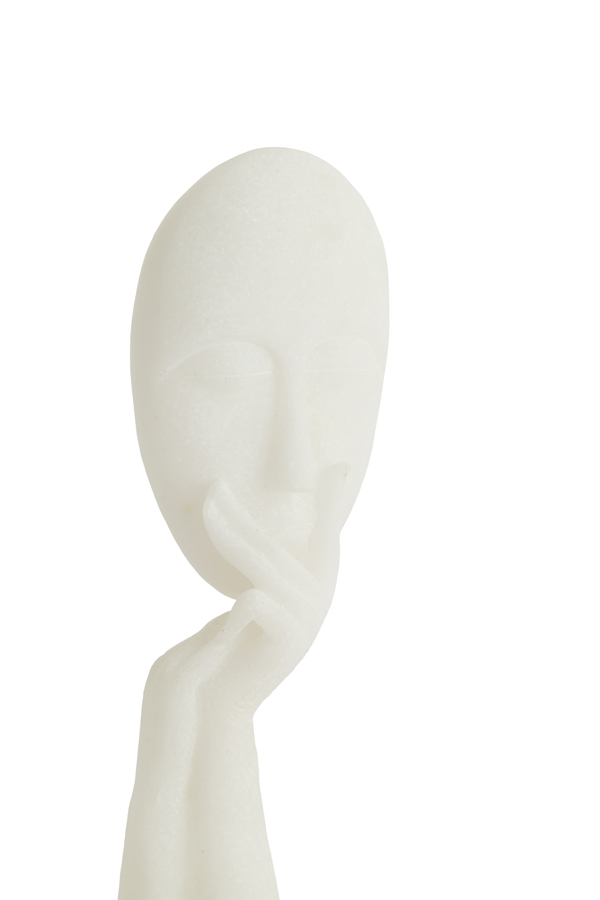 Light & Living Ornament Ø11x26,5 cm FACE crème