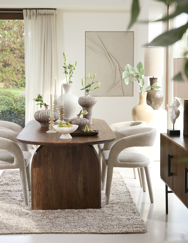 Light & Living Eetkamerstoel 58x57x78 cm KYRAN beige