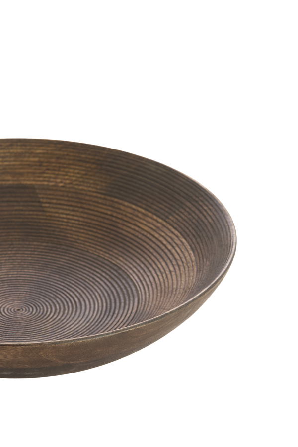 Light & Living Schaal Ø35x9 cm SIMNAS mango hout bruin