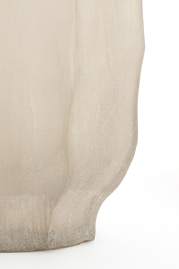 Light & Living Vaas Ø25x44,5 cm TEJEDA glas licht bruin