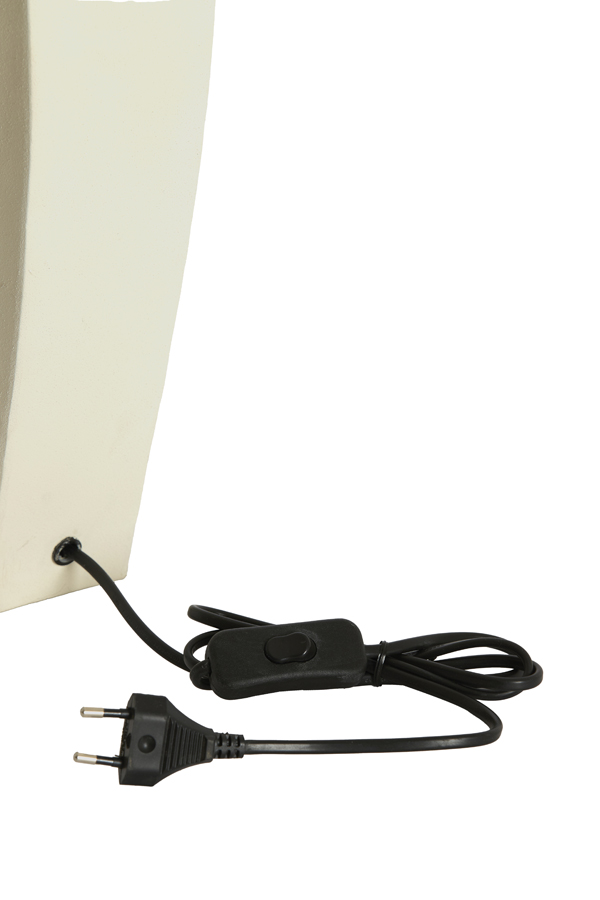 Light & Living Lampvoet 30x13x48 cm CORDOBA mat crème