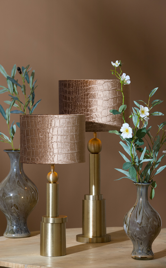 Light & Living Lampvoet Ø15x46 cm VIVINO mat goud