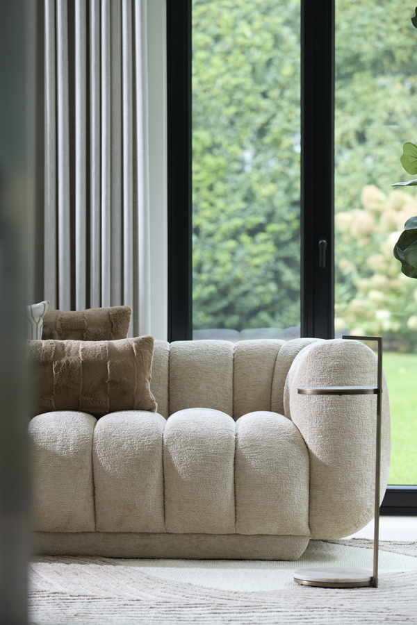 Light & Living Bank 240x105x76 cm ZENTO beige