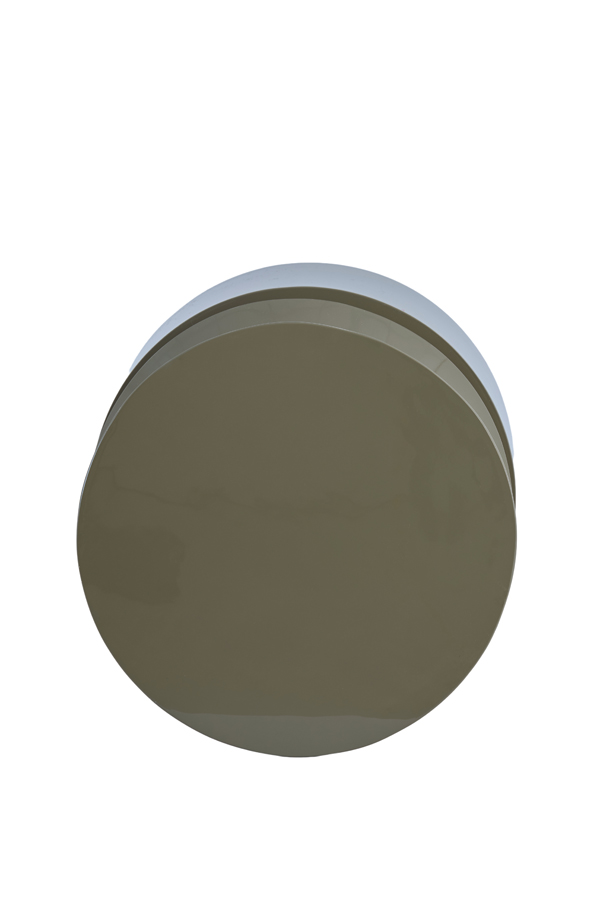 Light & Living Bijzettafel Ø39,5x50 cm DHOTI glans taupe