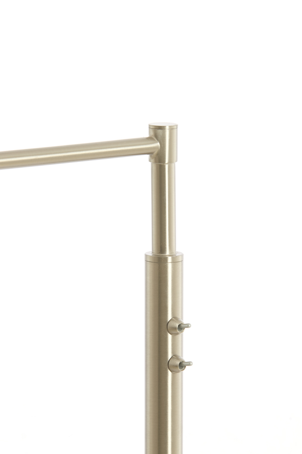 Light & Living Vloerlamp Ø25x140 cm MONTANA nikkel satijn met LED
