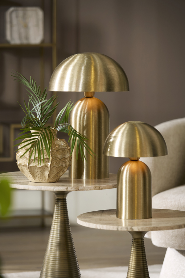 Light & Living Tafellamp Ø31x48 cm TOLIMA mat goud