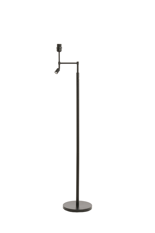 Light & Living Vloerlamp Ø25x140 cm MONTANA mat zwart met LED