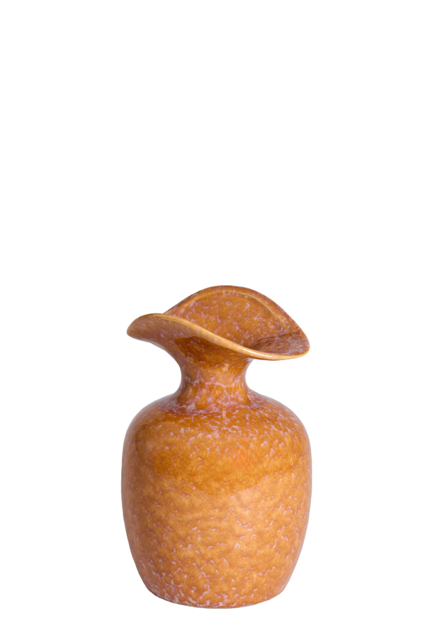 Light & Living Vaas deco Ø14x21 cm MARILLO keramiek terra