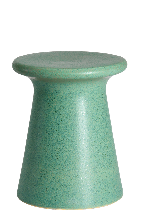 Light & Living Bijzettafel Ø34,5x43 cm SENTO keramiek mat groen