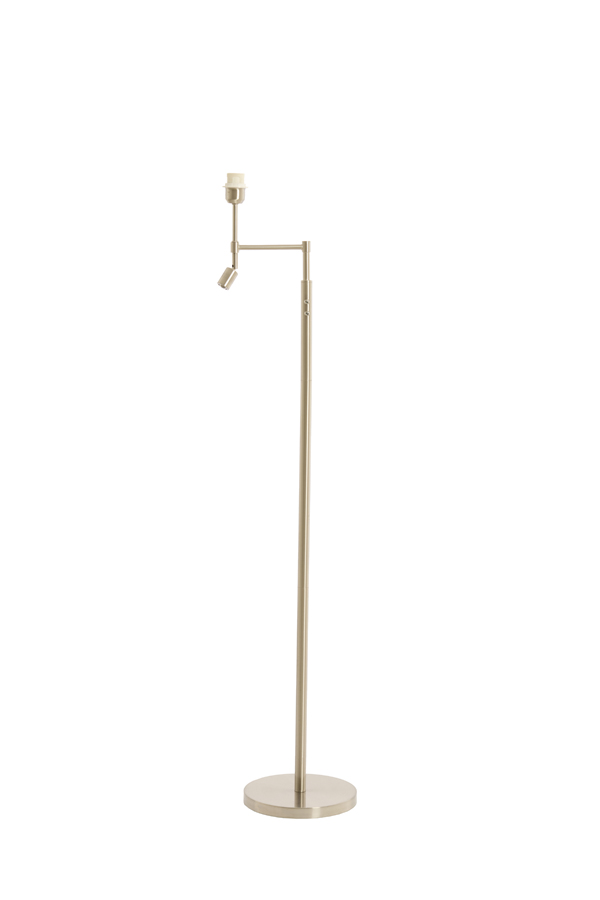 Light & Living Vloerlamp Ø25x140 cm MONTANA nikkel satijn met LED