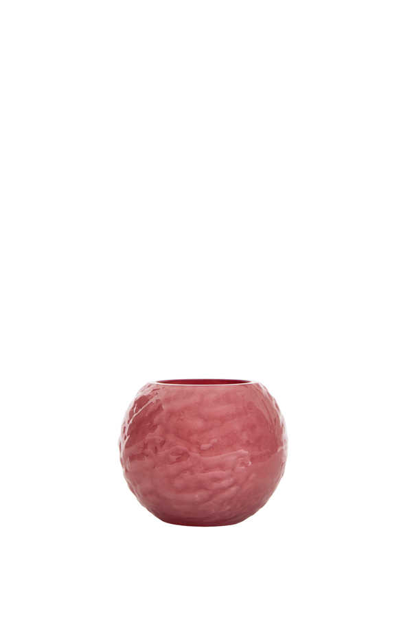 Light & Living Theelicht Ø10x8 cm ECLAT glas donker roze