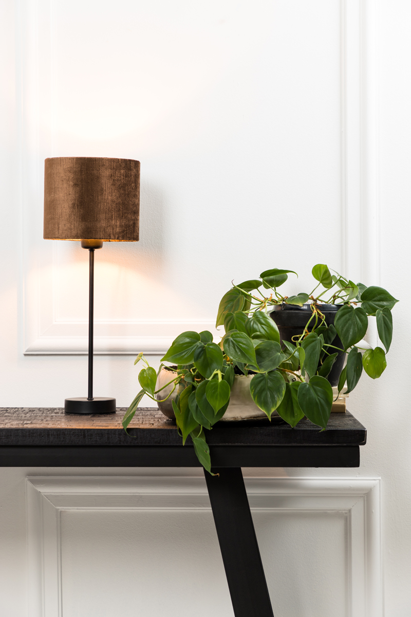 Light & Living Lampvoet Ø10x38 cm HOUSTON mat zwart