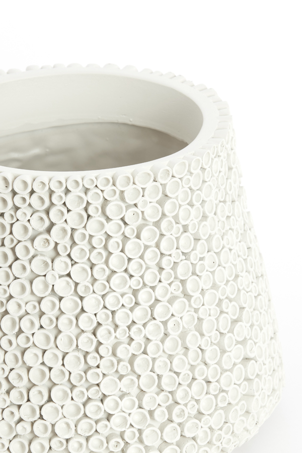 Light & Living Vaas deco Ø28x21 cm OLVERA crème