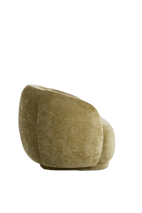 Light & Living Stoel 93x87x73 cm OVITO groen