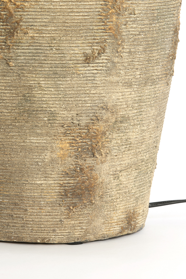 Light & Living Lampvoet Ø28x70 cm LUCENTE keramiek antiek donker bruin