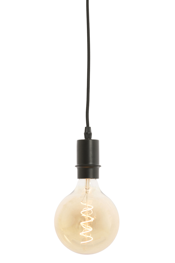 Light & Living Pendel met cup Ø5x7,5 cm CUPA mat zwart