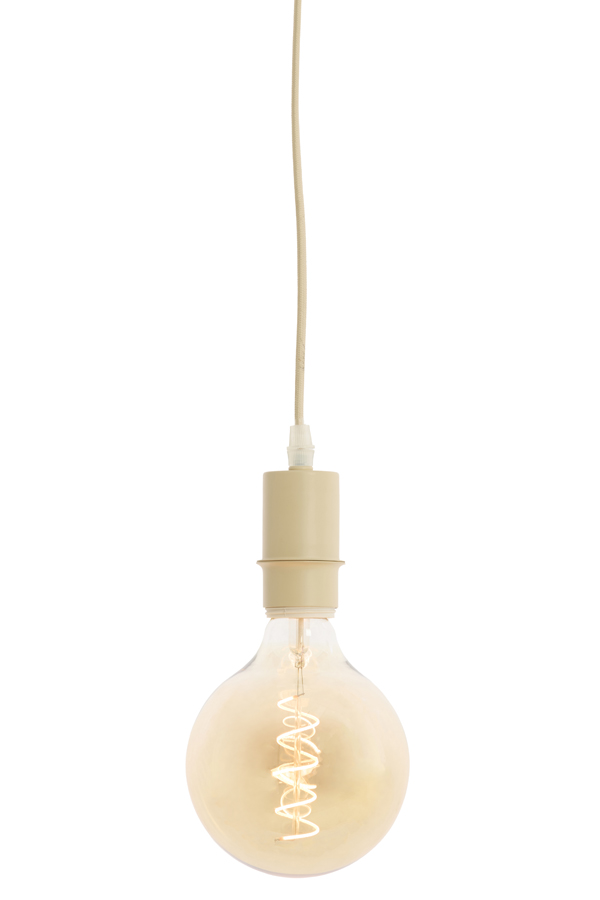Light & Living Pendel met cup Ø5x7,5 cm CUPA zand