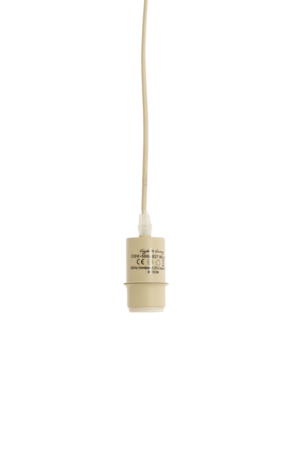 Light & Living Pendel met cup Ø5x7,5 cm CUPA zand