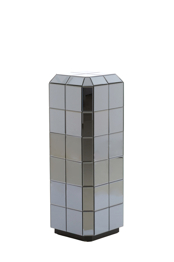 Light & Living Zuil 40x40x100 cm LUCIANO smoke
