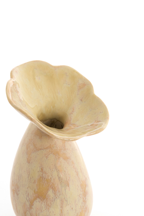 Light & Living Vaas deco Ø10,5x19,5 cm CULLA keramiek licht perzik
