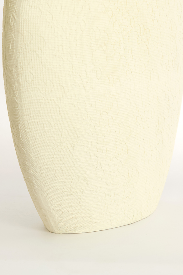 Light & Living Vaas deco 51x14x50 cm RENDA crème