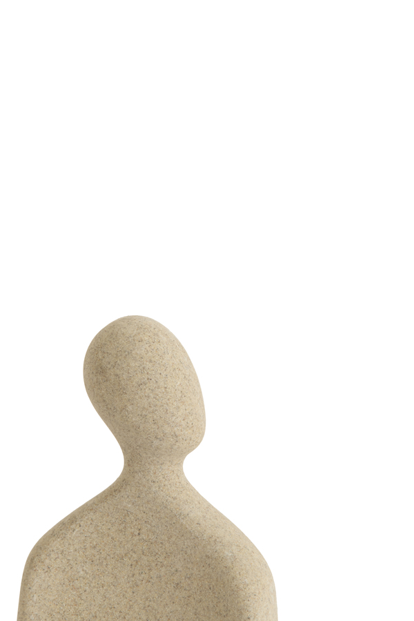 Light & Living Ornament 12x5,5x16 cm HEAD zand