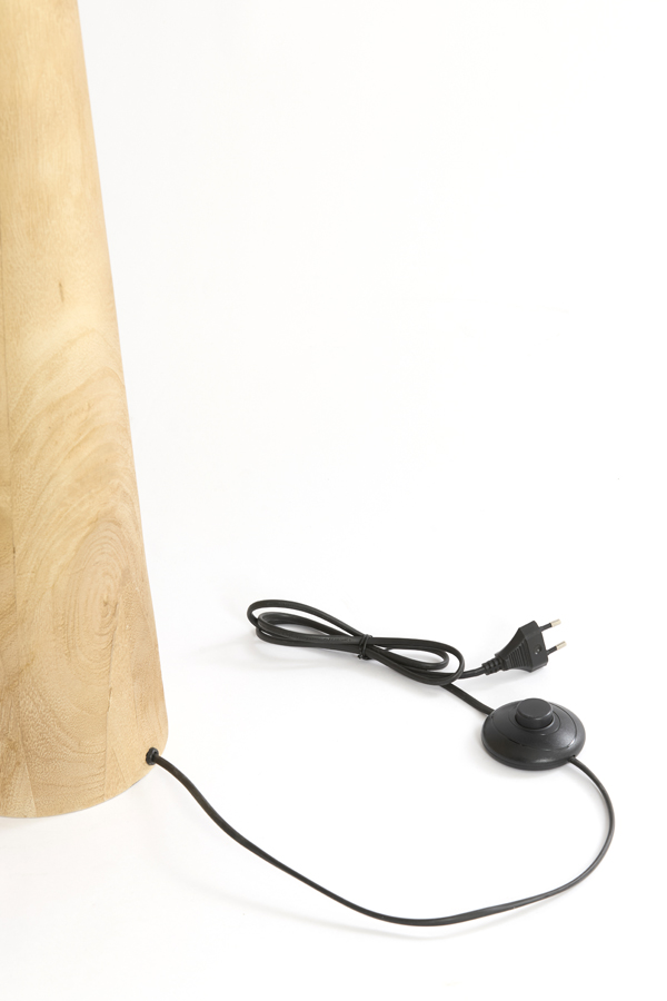 Light & Living Vloerlamp Ø18x125 cm FESTINA hout mat naturel