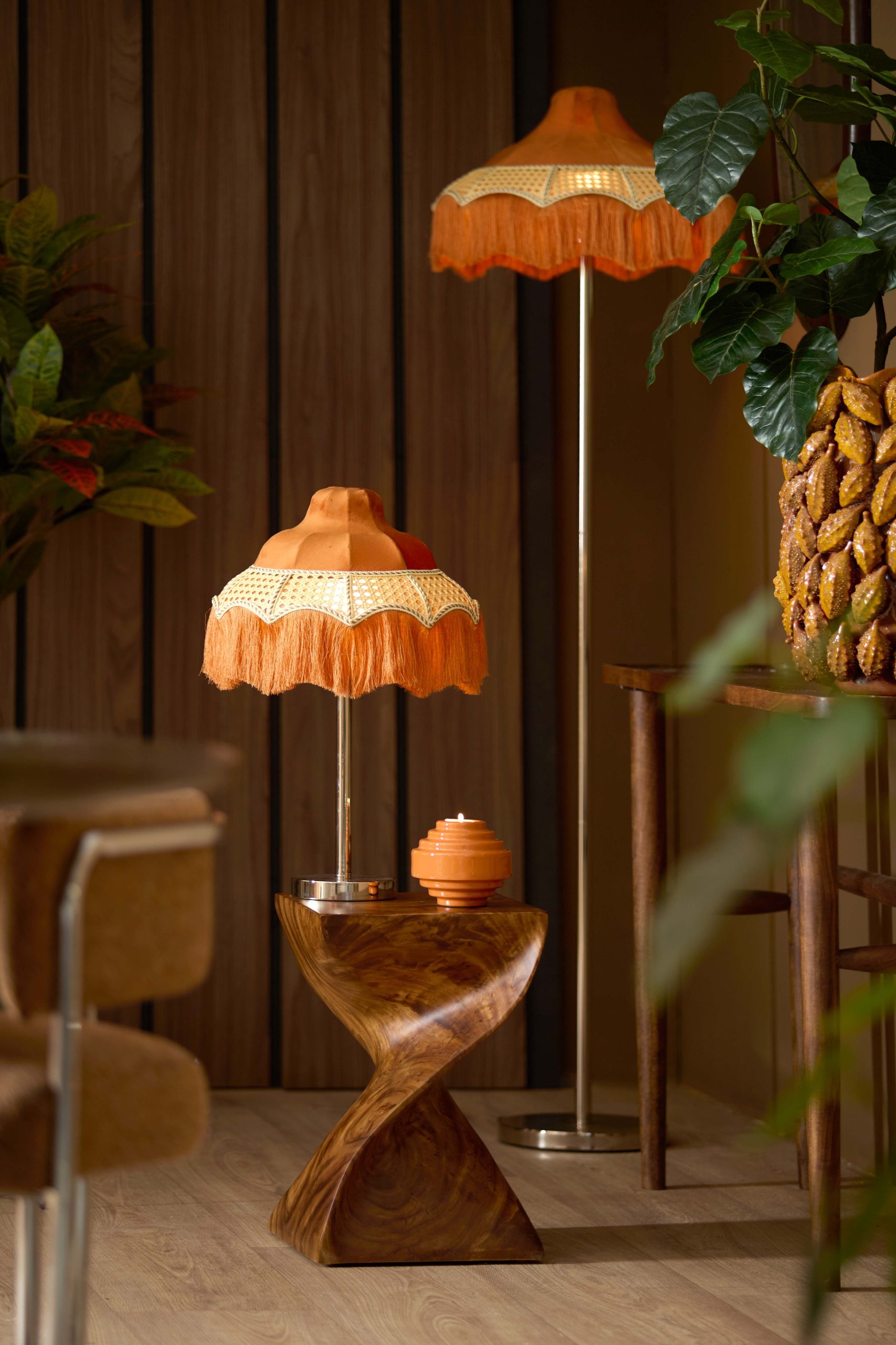 Light & Living Lampvoet Ø14x39,5 cm WASHINGTON nikkel