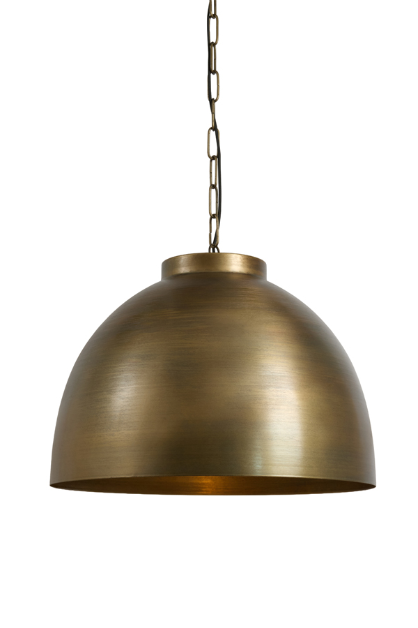 Light & Living Hanglamp Ø60x42 cm KYLIE ruw oud brons
