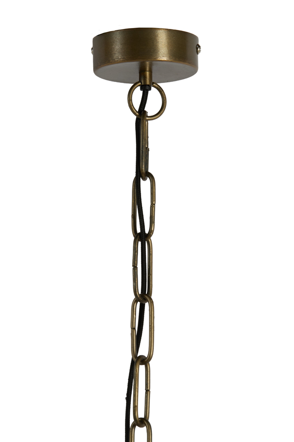 Light & Living Hanglamp Ø60x42 cm KYLIE ruw oud brons