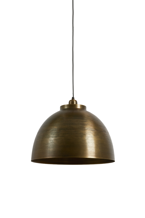 Light & Living Hanglamp Ø45x32 cm KYLIE ruw oud brons