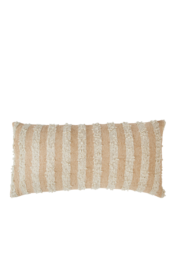 Light & Living Kussen 60x30 cm NIMBA zand+licht perzik