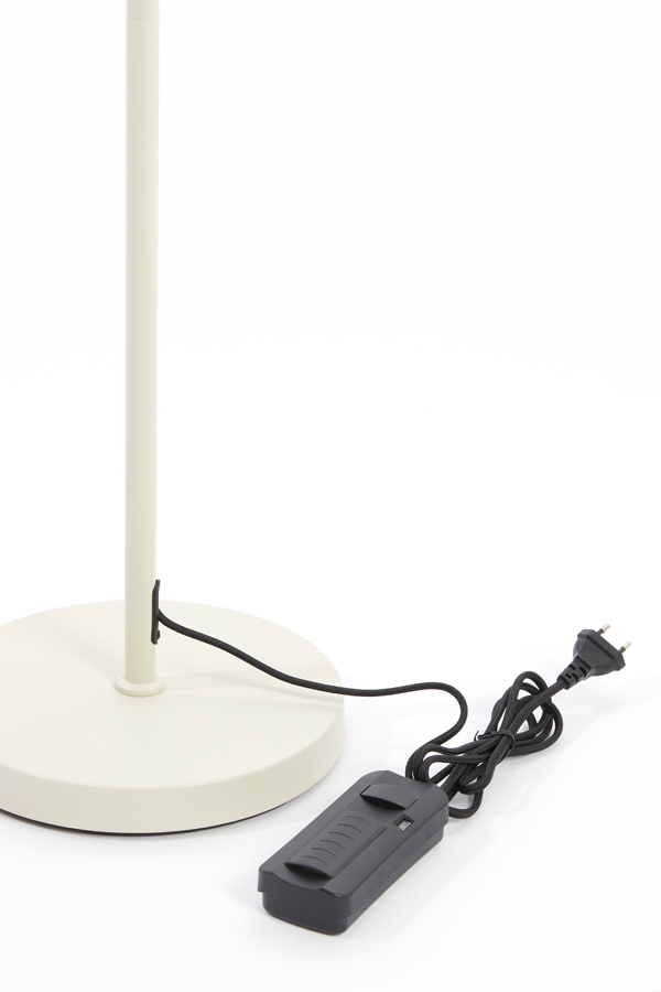 Light & Living Vloerlamp G9 73x25x150 cm RIJEKA licht grijs+dimmer