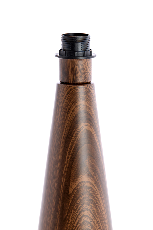 Light & Living Lampvoet Ø14x40 cm DINAN hout print donker bruin