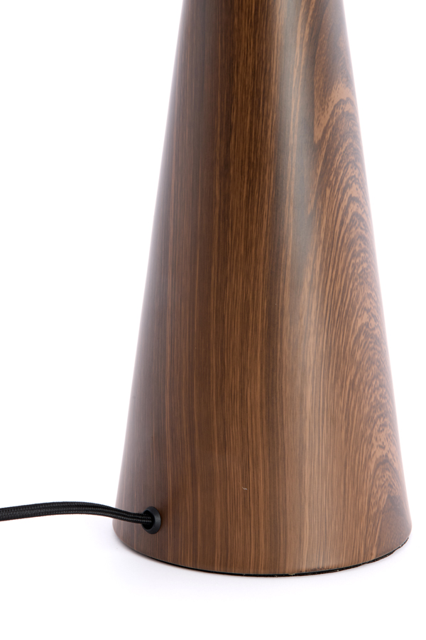 Light & Living Lampvoet Ø14x40 cm DINAN hout print donker bruin