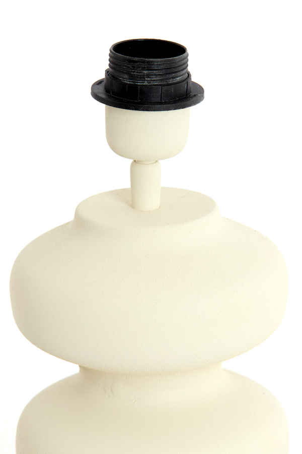 Light & Living Lampvoet Ø15x24 cm SOROCA mat crème