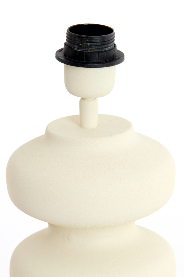 Light & Living Lampvoet Ø15x42 cm SOROCA mat crème