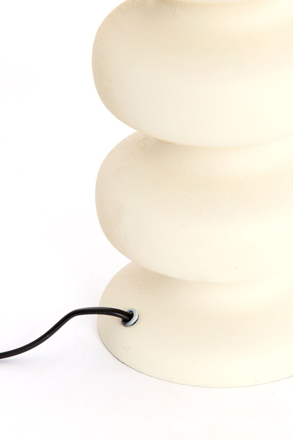 Light & Living Lampvoet Ø15x42 cm SOROCA mat crème