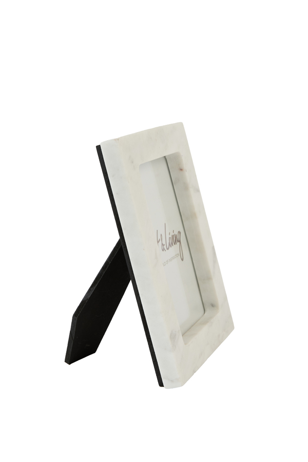 Light & Living Fotolijst 15x3x20 cm VYRON marmer wit