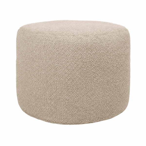Nijwie MySons Baggy poef - Ø50 - Rhythym - Beige 05 - Unique Collection