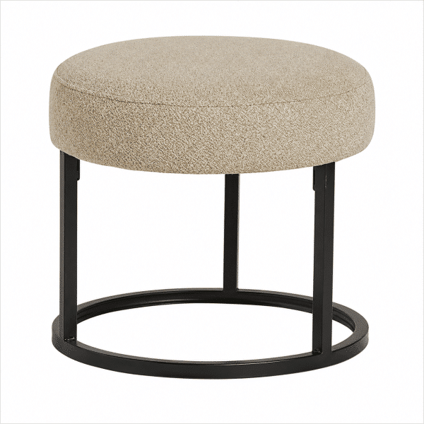 Nijwie MySons Escabel hocker - Ø45 - Alpine - Beige - Unique Collection