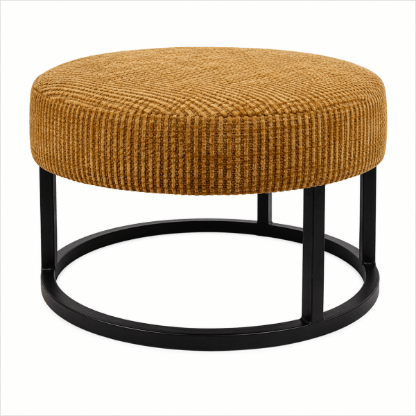 Nijwie MySons Escabel hocker - Ø50 - Coco - Gold 132 - Unique Collection